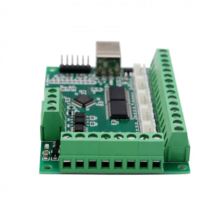 Scheda di controllo del movimento Mach3 USB Mach3 a 4 assi 100KHz Scheda breakout CNC Controller di movimento Mach3 per CNC