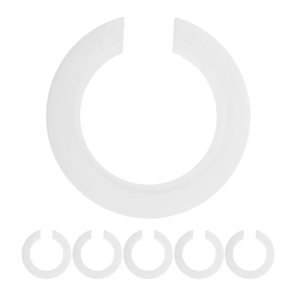 

6Pcs Lamp Base Adapter Rings E27 to E14 Plastic Lampshade Reducer Conversion for Light Shade Replacement Parts Supplies