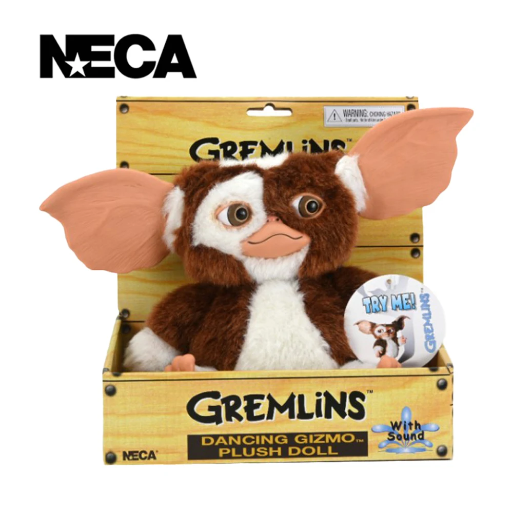 NECA Gremlins Dancing Gizmo - Peluche de Lujo de 8 Pulgadas, Figura de Acción, Muñeco, Kit de Garaje