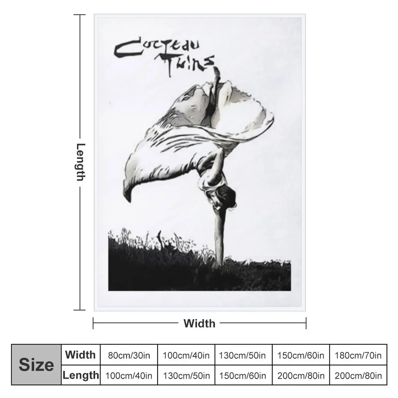 Cocteau Twins Throw Blanket Tourist Stuffeds Blankets