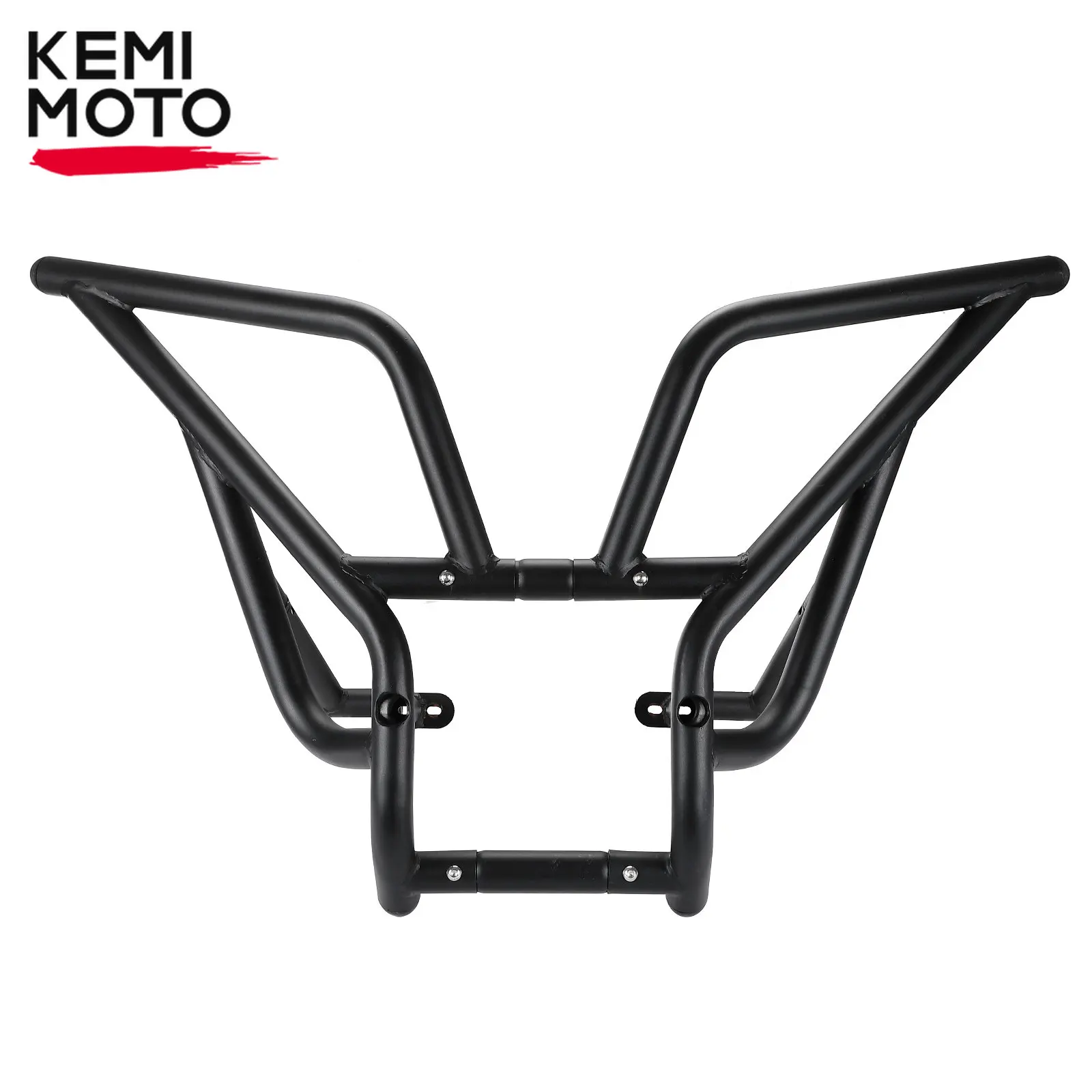 1.5 Inch Heavy Duty Steel Tubing Black Powder Coating Rear Profile Bumper Compatible with CF-MOTO 950 Sport HO EX 2020+