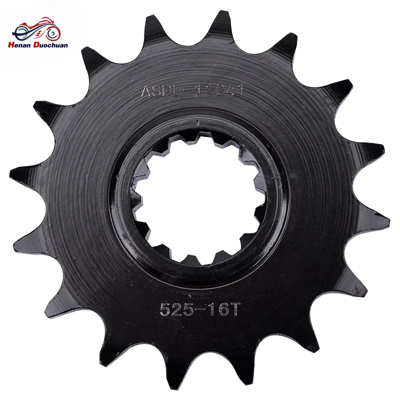 

525-16T 16 tooth Motorcycle Front Sprocket For Yamaha MT07 ABS MT09 14-18 MT10 YZF R1 15-17 FZ8 FJ-09 FZ-09 XSR700 900 TDM900
