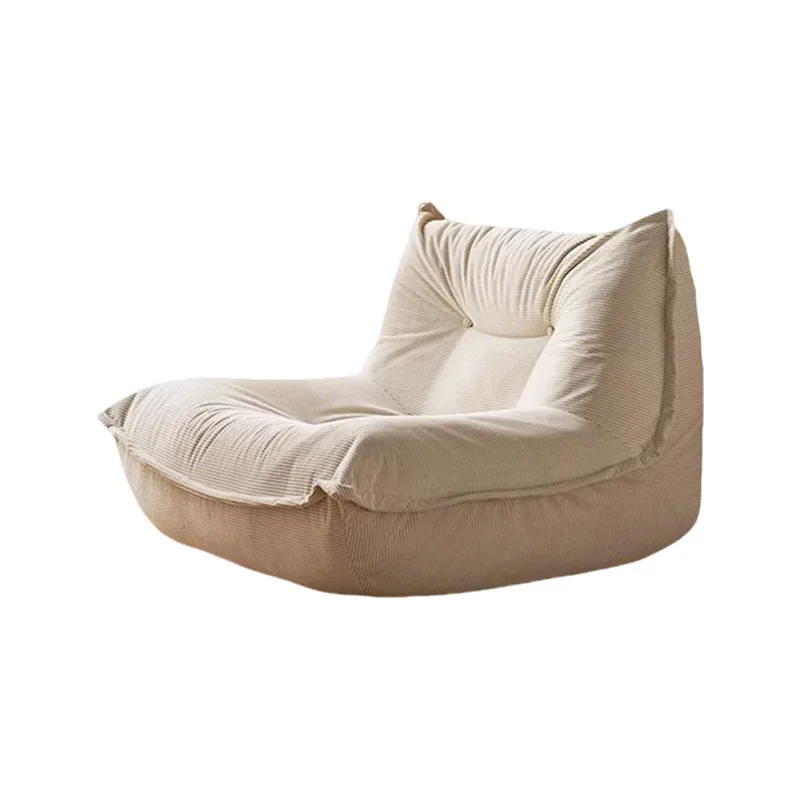 Small apartment balcony lazy sofa vacuum compression sponge sofa tatami bedroom single chair sofa