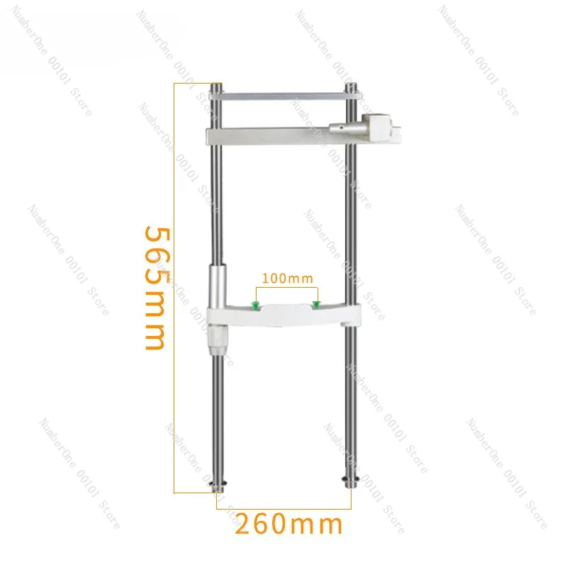 Et-at forehead support bracket ophthalmic glasses equipment bracket optometry table telescopic forehead support bracket adjustab