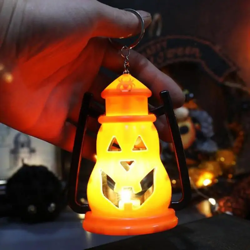 Halloween Pumpkin Lantern Table Centerpiece Outdoor Decoration Halloween Pumpkin Lantern Festive Safe Led Halloween Pumpkin For