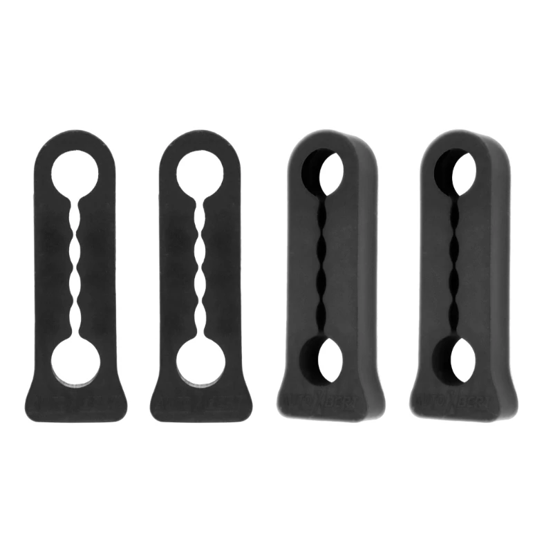 4Pcs/Set Car Door Damper Rattling Screaks Soundproof Deaf Seal Car Door Lock Sound Deadener Damper Buffer Auto Accessory