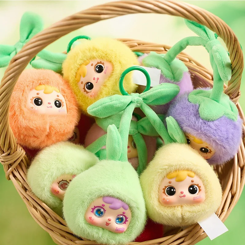 

Серия Samuel Fruits Lucky Come, модная слепая коробка, коллекционный виниловый дизайн лица, брелок, украшение, подарок-сюрприз на день рождения для девочек