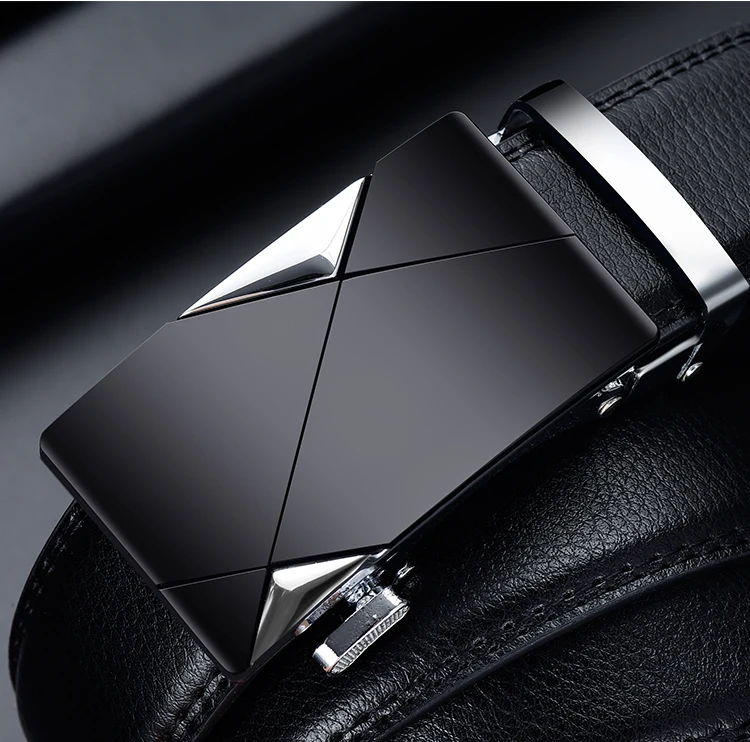 Gürtel Berühmte Marke Gürtel Männer Herren Gürtel Qualität Echtes Luxus Leder Gürtel Für Männer Gürtel Männlich Strap Männlich Metall Automatische Schnalle – Detail 12