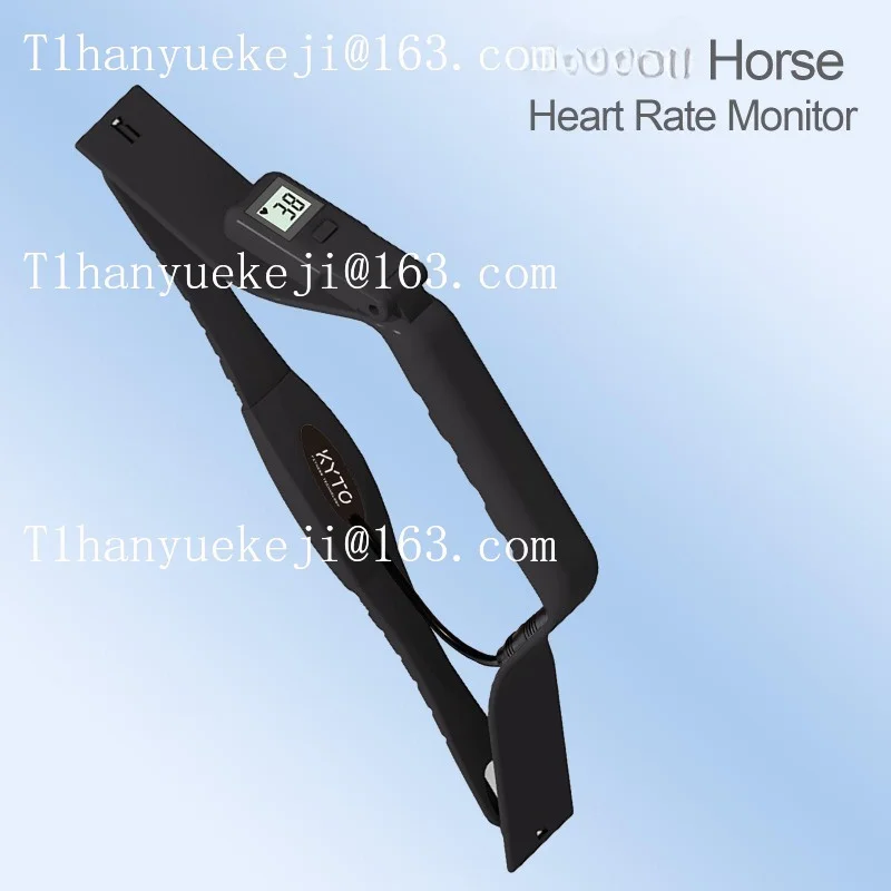 KYTO2596 Equine Heart Rate Monitor, Backlit LCD Waterproof High Accuracy Fast Reading with Adjustable Display Angle
