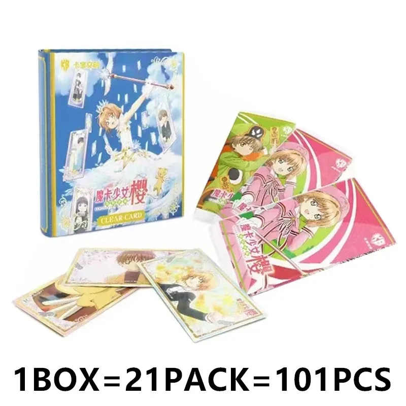 2023 Anime Captor Sakura Cards Booster Box Anime Character Collection Anniversary Card Suit Cosplay Cardcaptor Sakura Game Toy