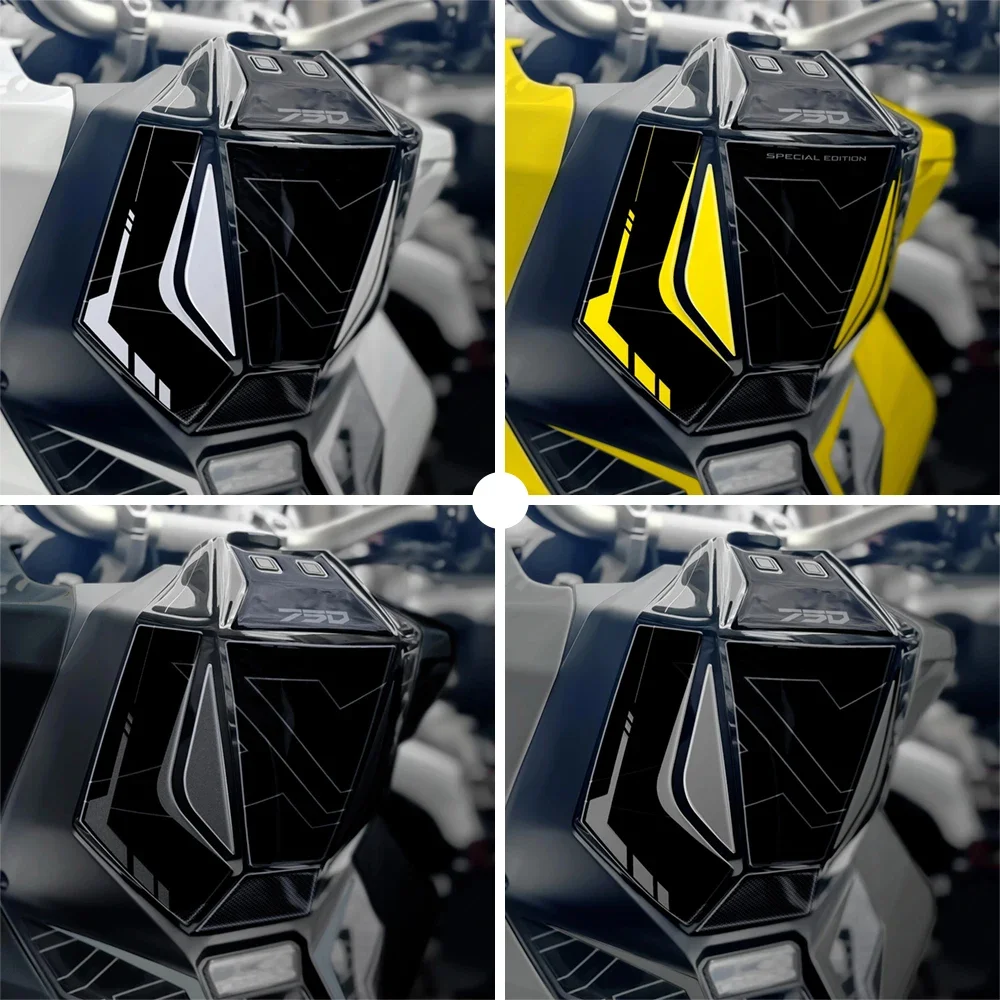 Protection d'autocollant époxy 3D pour X-ADV 750 2026 XADV 750 2025, accessoires, Kit de décalcomanies pour zone d'allumage