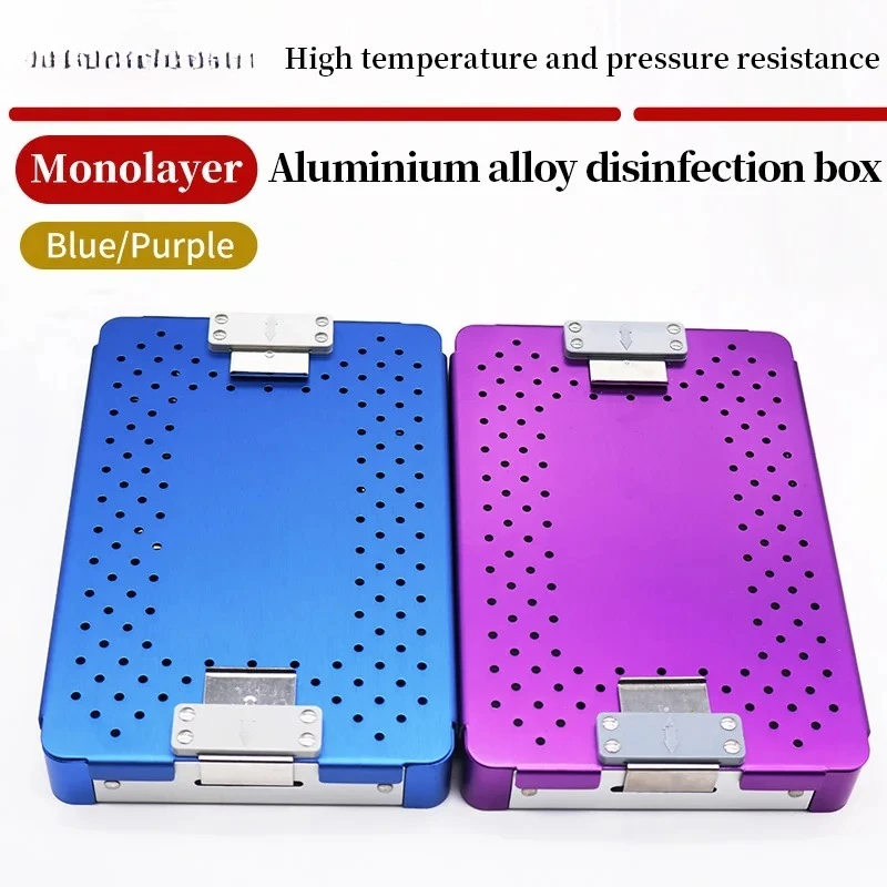 Instrument Disinfection Box With High-temperature And High-pressure Silicone Pad For Ophthalmic And Dental Instrument Box