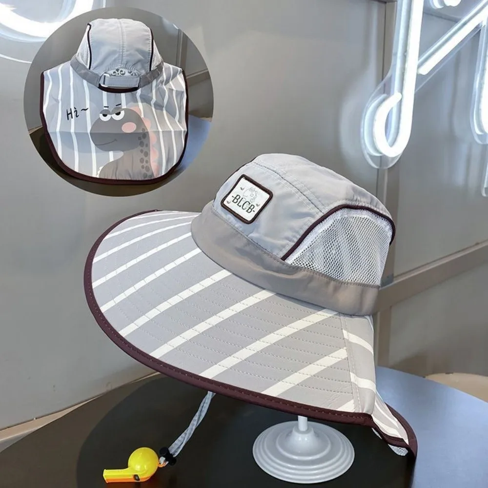 

Gifts Cartoon Summer Children's Sun Hat UV Protection Wide-brimmed Beach Sun Cap Sun Protection Tools Fisherman Cap