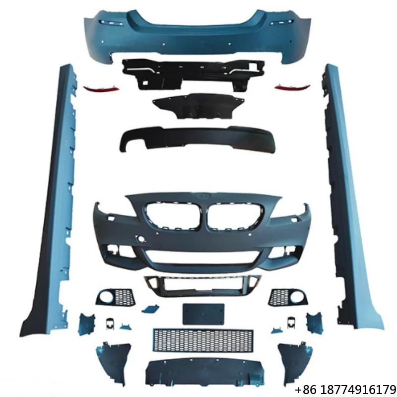 

2026 New Type M Tech Style M-sports Body Kit Car Bumpers Parts for 5 Series F10 Mt 2010-2017 Year Front Bumper Rear Bumper