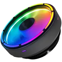 Cool Moon Colorful CPU Cooler Desktop Computer down Pressure Silent Automatic Color Changing RGB Heat Sink Fan Motorcycle Equipm