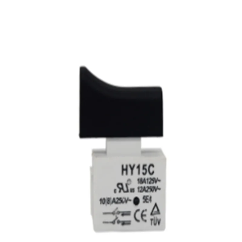 Drill Trigger Button Switch Adequado para Hy15c Hy15 Peças de Reposição de Ferramentas Elétricas