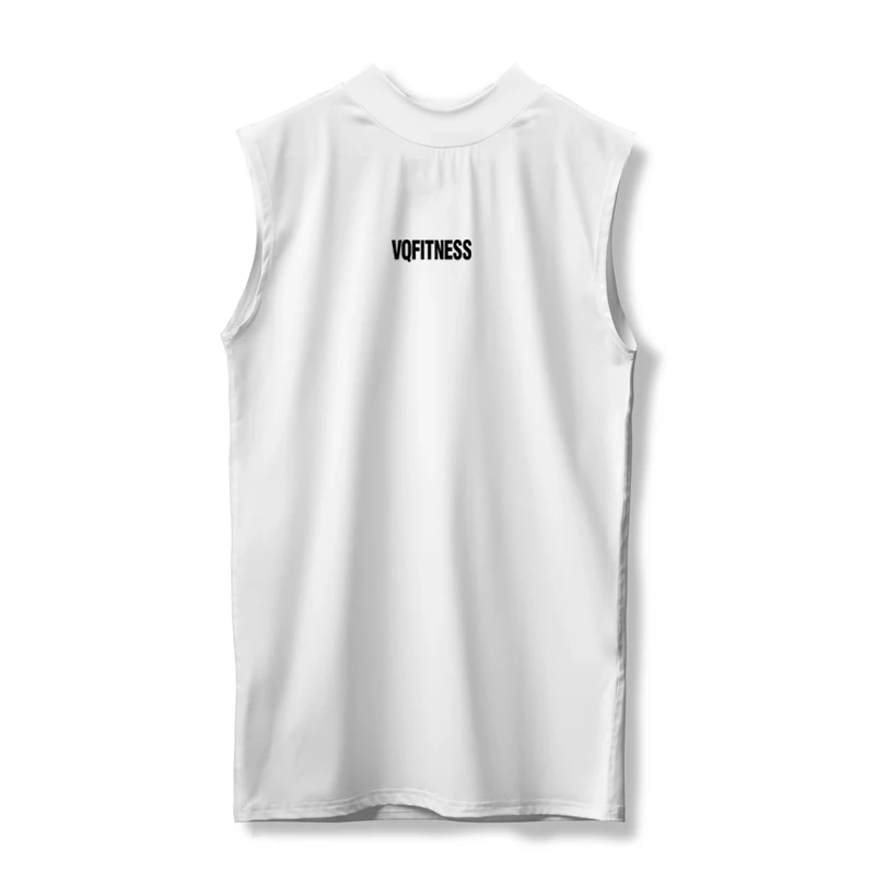 Men's Fitness Series Vest Summer Elastic Tight Training Top Sports Sleeveless T-shirt