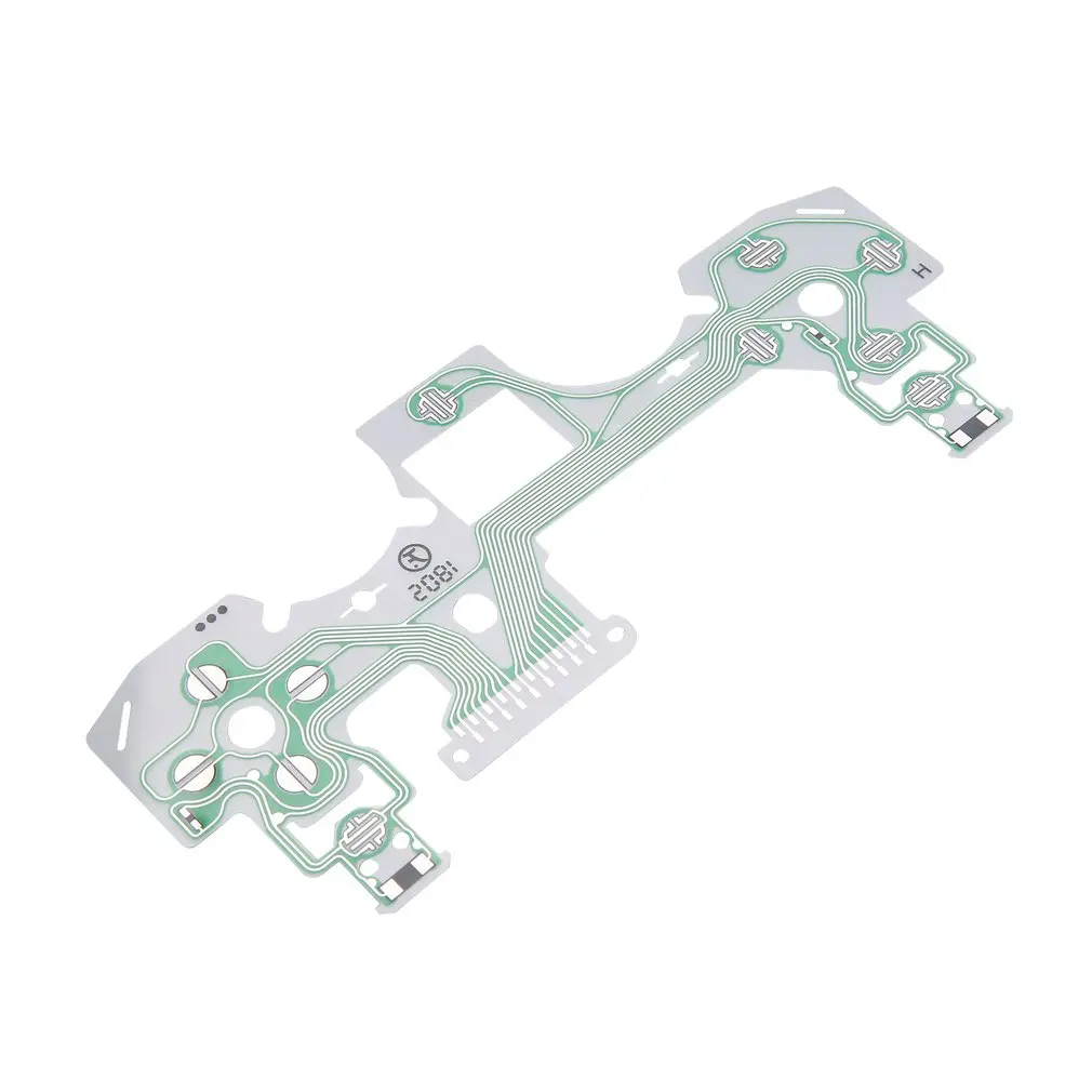 Проводящая пленка для контроллера, клавиатура Flex Cable PCB, JDS-001, тонкая печатная плата, сменные кнопки для Sony PS4