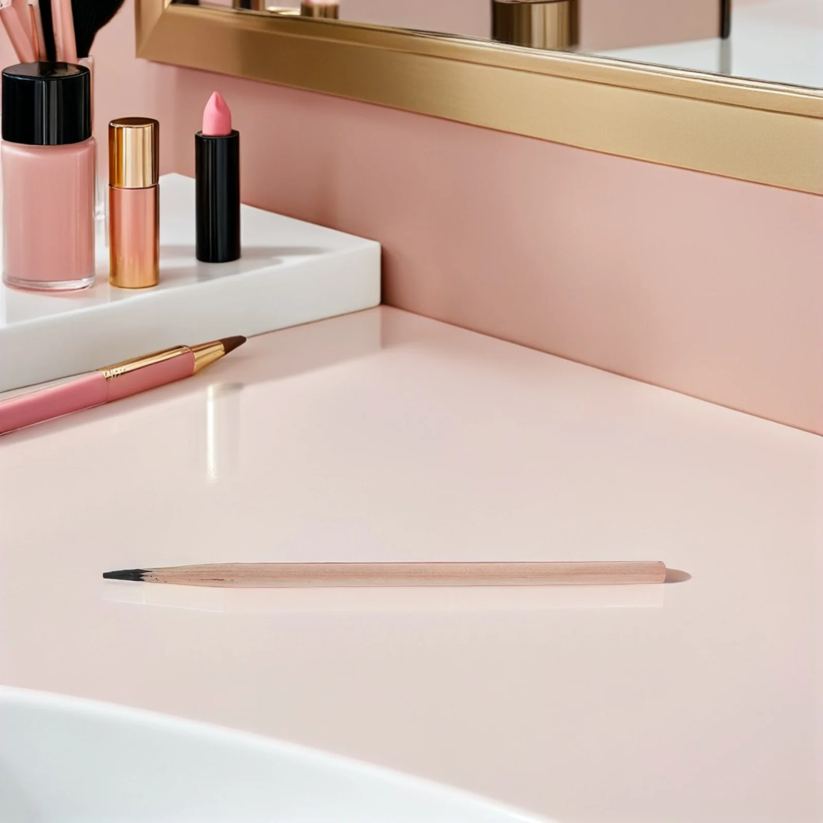 

3Pcs Waterproof Eyebrow Pencil Hard Core Design Sweatproof Smudgeproof Natural Brow Enhancer Precise Eyebrow Filler Makeup Tool