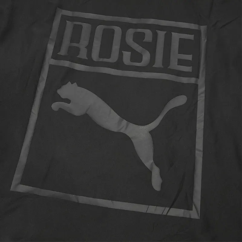 سترة Puma Women Puma X ROS É كبيرة الحجم مبطنة بنصف سحاب - سترة سوداء 63379701 #5