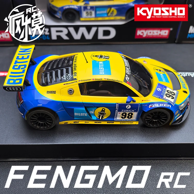 Kyosho Miniz R8 Lms Nbr2010 Mr04 ensemble de voiture et coque Simulation course télécommande jouet voiture cadeau Collection