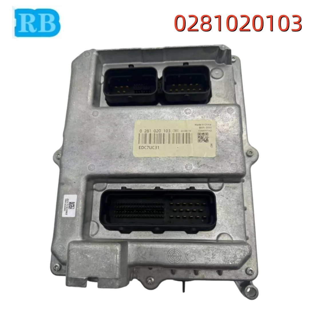 0281020103  Diesel engine computer board electronic control unit ECU, brand new,with program,one year quality safeguard