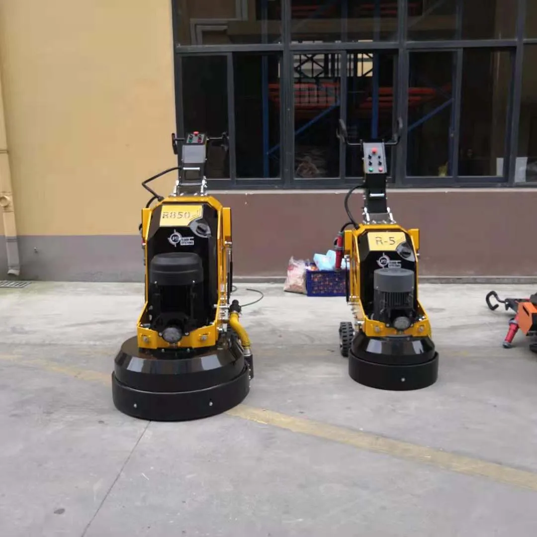 JS R5 Automatic 3-Head Remote Control Concrete Floor Grinder Polishing Machine with Engine & Motor High Efficiency