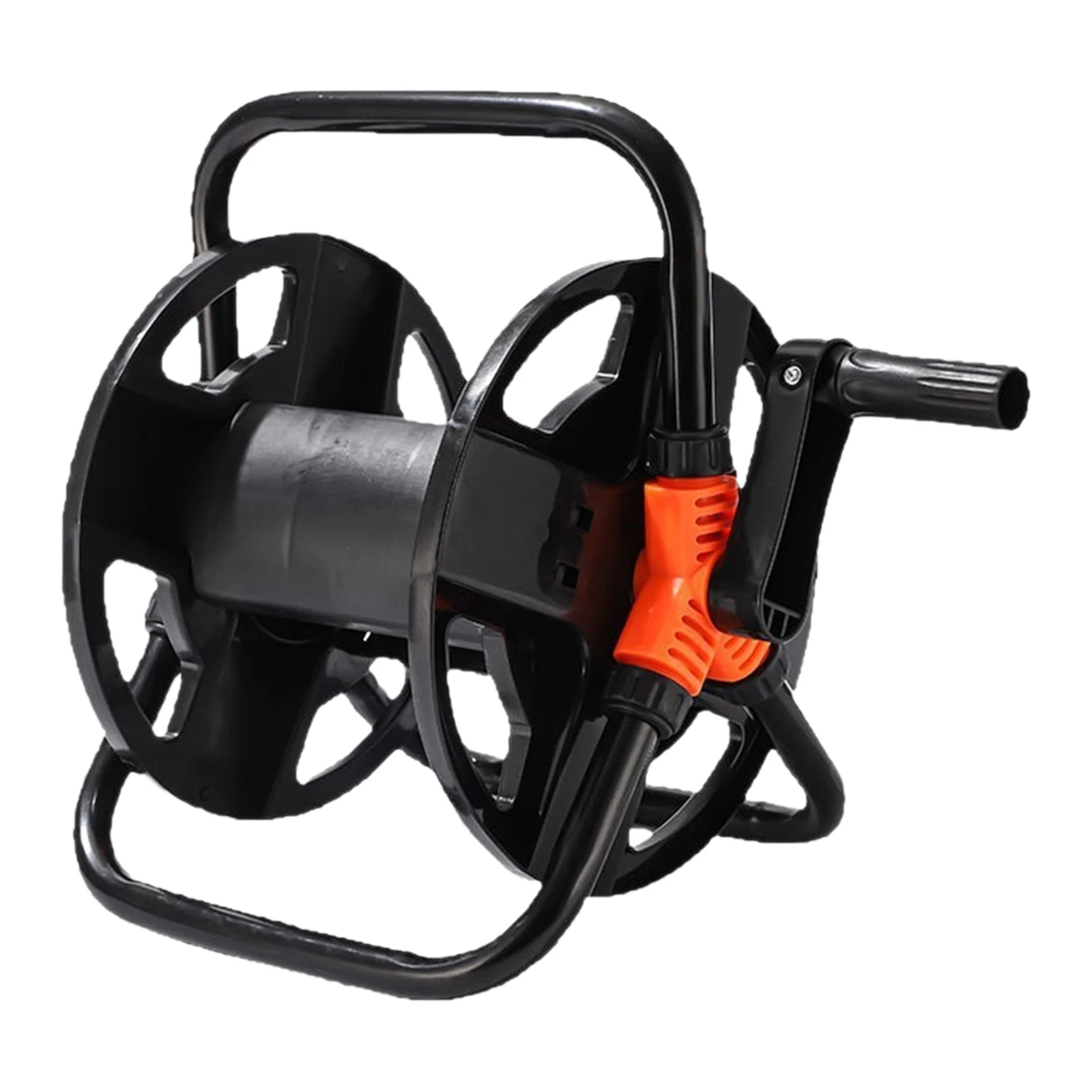 Water Pipe Storage Rack Multi-Purpose Single Arm Pipe Coiler Wear Resist Portable Hose Storage Reel Garden Supplies