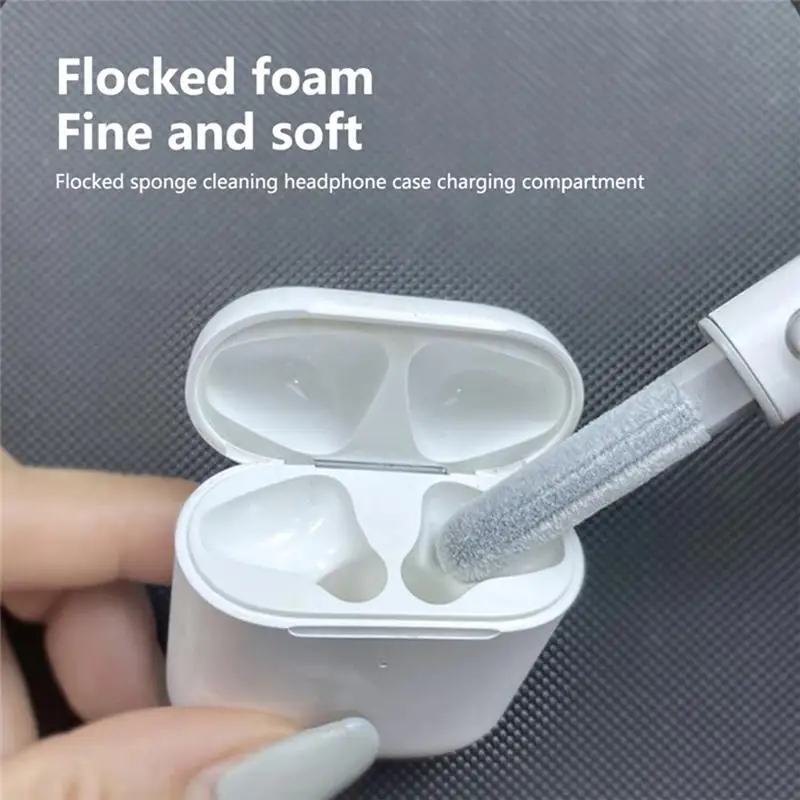 Earbud Cleaner Headphone Case Cleaning Tool Portable Cleaning Kit For Wireless Earphones Phone Camera Laptop