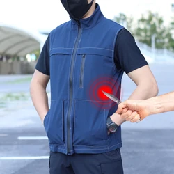 Personal defense man Anticut vest  Anti-Knife Clothing Neck Slashproof Safety Vest Tactical Vests anti stab vest Safety clothing