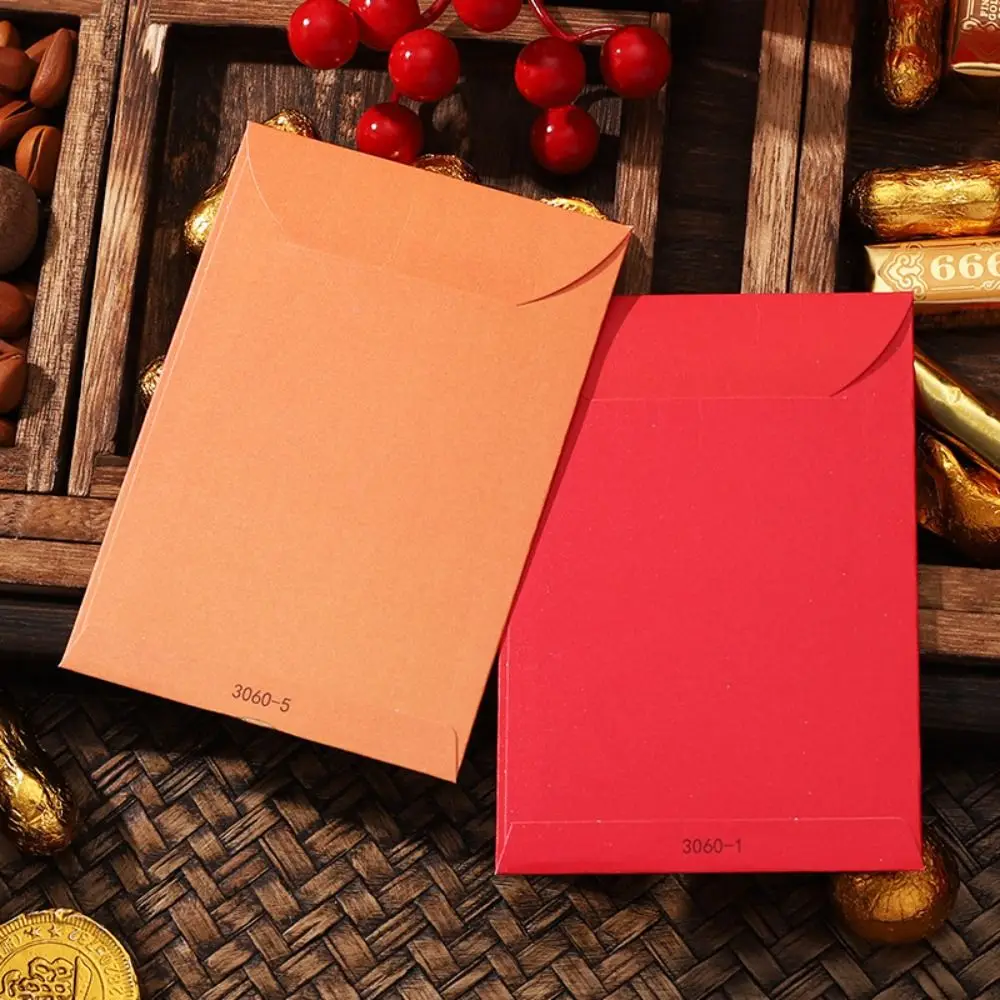 6 Pz/set Simpatico Drago Anno Busta Borsa Addensata Stili Multipli Fortunato Tasca Rossa Cartone Animato Capodanno Pacchetto Rosso Diserbo