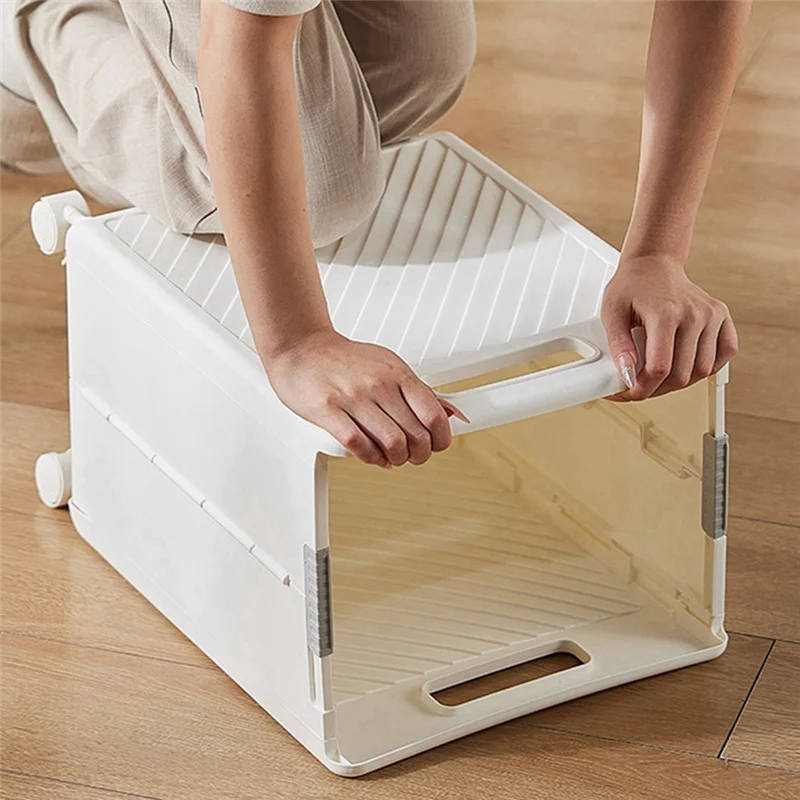 

T99C-Foldable Storage Basket Multifunctional Dirty Laundry Basket Household Large-Capacity Bathroom Storage Basket