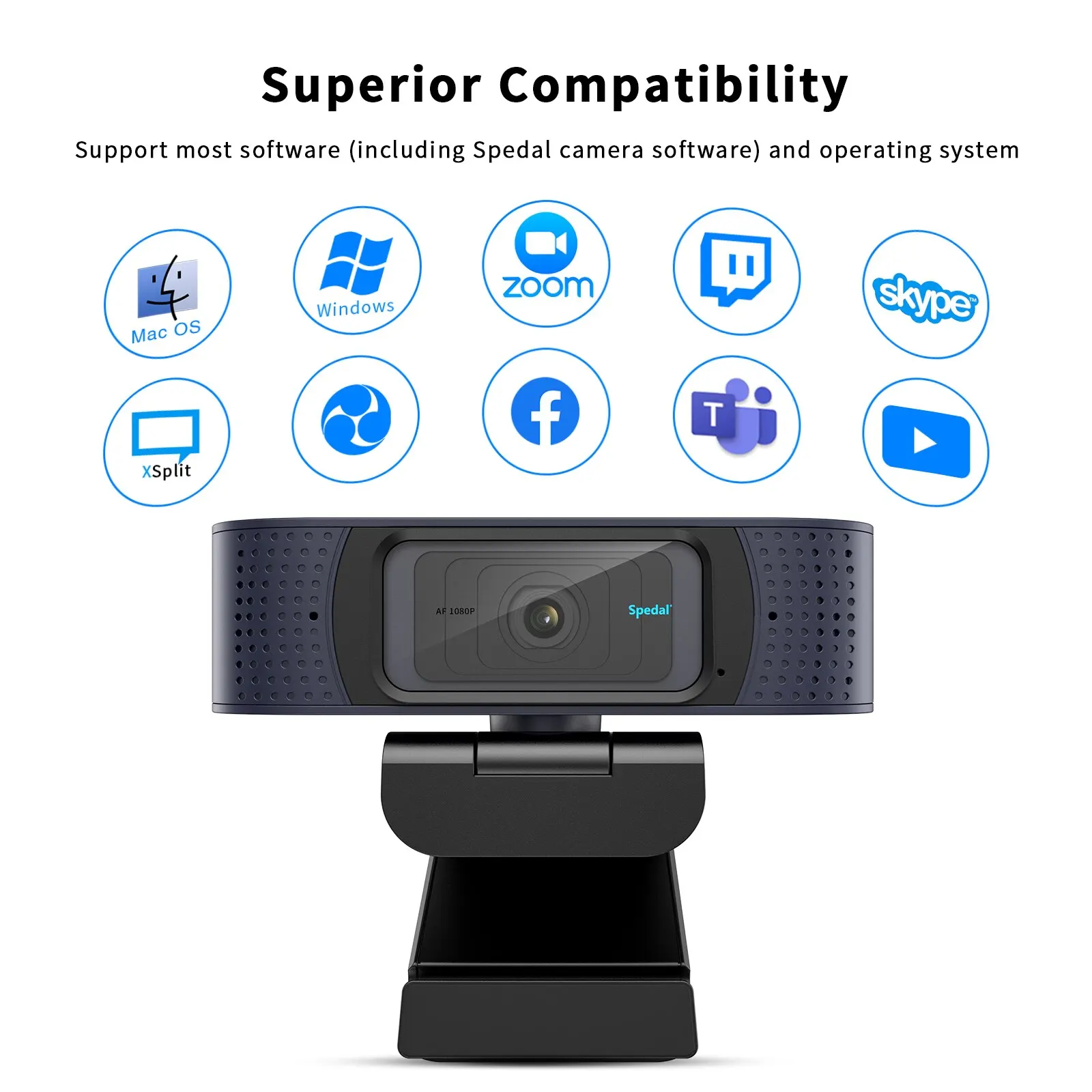 Spedal C928 веб-камера Hd 1080P с затвором для конфиденциальности USB камера компьютер ПК ноутбук Автофокус с микрофоном для Youtube