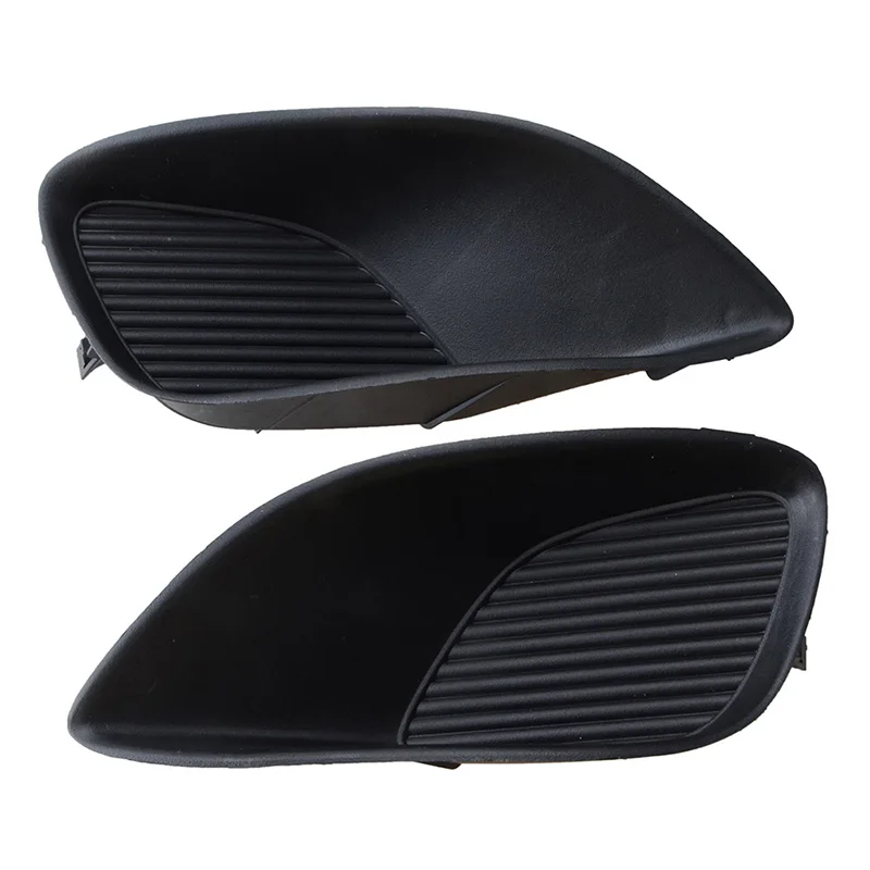 Fog Lamp Frame Cover Front Bumper Lower Closed Cellular Grid No Hole Fit For Toyota Yaris 2006 - 2008 4 Doors Car Accessories view 3