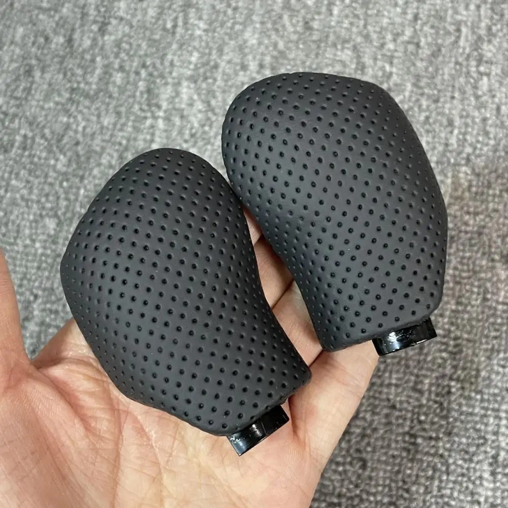Automotive Gear Shift Knob Parts For Skoda Octavia Superb Yeti DSG Handle Leather Side Cover Button Base Update
