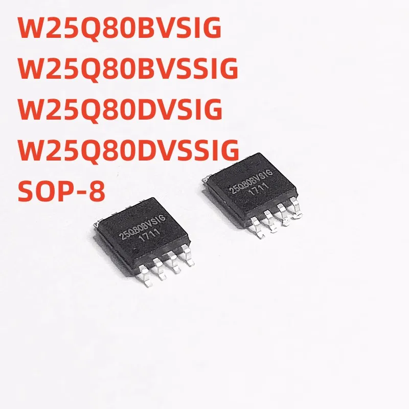 

[10pcs] 100% New Original 25Q80BVSIG W25Q80BVSIG 25Q80 sop-8 Chipset