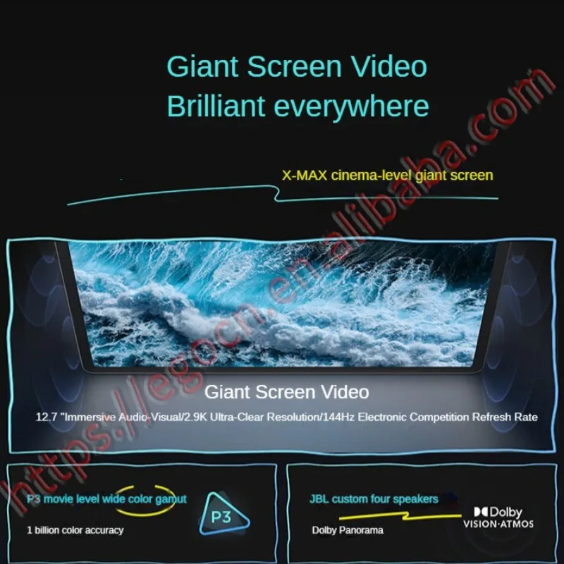 Original CN Version Lenovo Xiaoxin Pad Pro 2025 12.7 inch Tablet Dimensity 8300 2.9K 144Hz Display 10200mAh Android 14 Pad PC