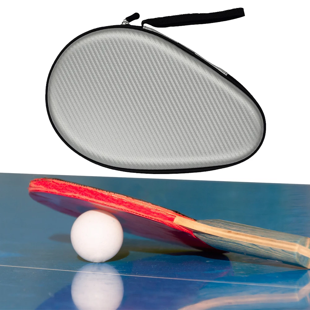

Table Tennis Racket Case Hard Shell Table Tennis Paddle Storage Bag Waterproof Table Tennis Racket Bag for Sports Accessories