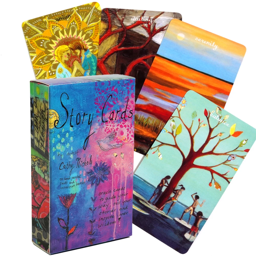 

Story Cards 70 Card Oracle Deck beautiful soulful by Cathy Nichols Tarot Cards for Beginners