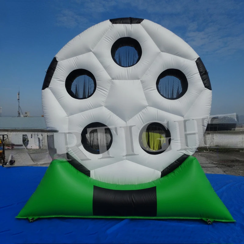 12 'High Custom Shooting Sports Game Inflatable Football Door