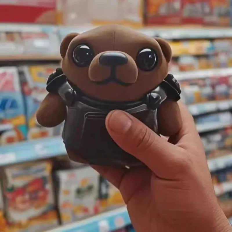 Valorant 게임 인형 전술 곰 스퀴즈 장난감 플렉스 감압 휴식 모델 액션 스트레스 릴렉스 어린이 장난감 휴일 선물