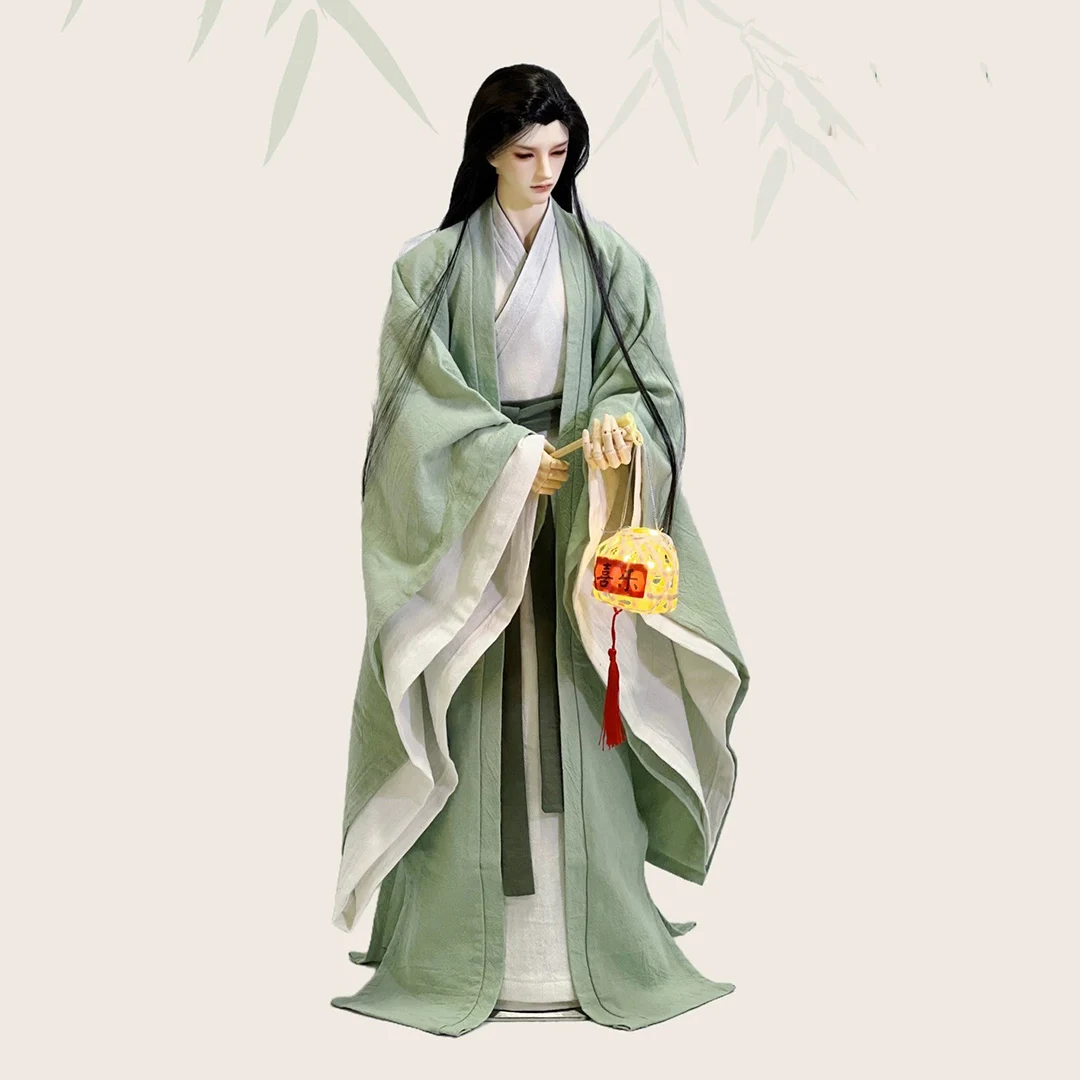 

1/3 Scale Ancient Costume BJD Clothes Chinese Hanfu Robe Samurai Outfit For BJD/SD POPO68 SSDF ID75 Uncle Doll Accessories C2487