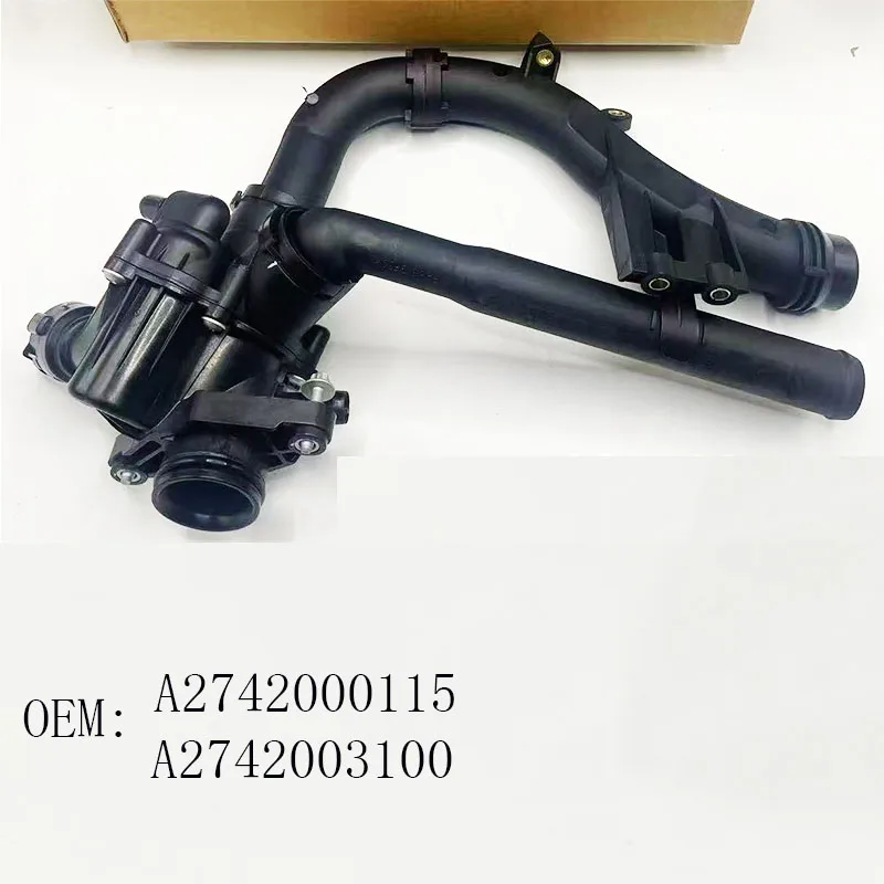 

A2742000115 A2742003100 High Quality Engine Coolant Thermostat For Mercedes Benz C E GLC SLC OEM 2742003100 2742000115