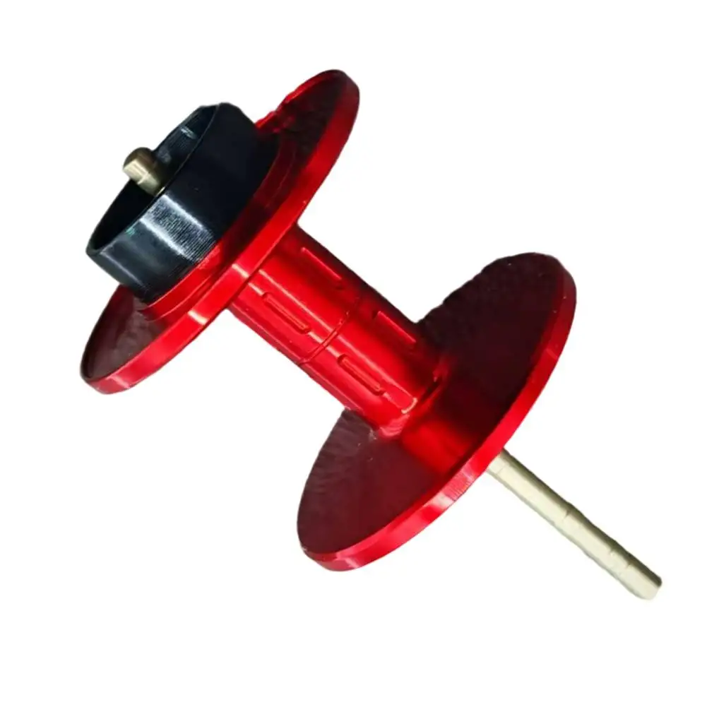 Fishing Gear Modified Spool CNC Aluminum Alloy CNC Aluminum Spool For Fishing Online Volume 5.0-100 Meters Width 28.3 Mm
