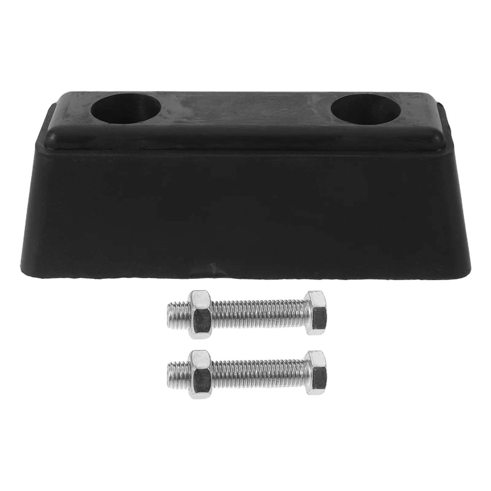 1Set Truck Rear Door Rubber Bumper Size 8.90x3.03x2.87in Heavy Duty Dock Buffer Shock Absorbing Rear Bumper