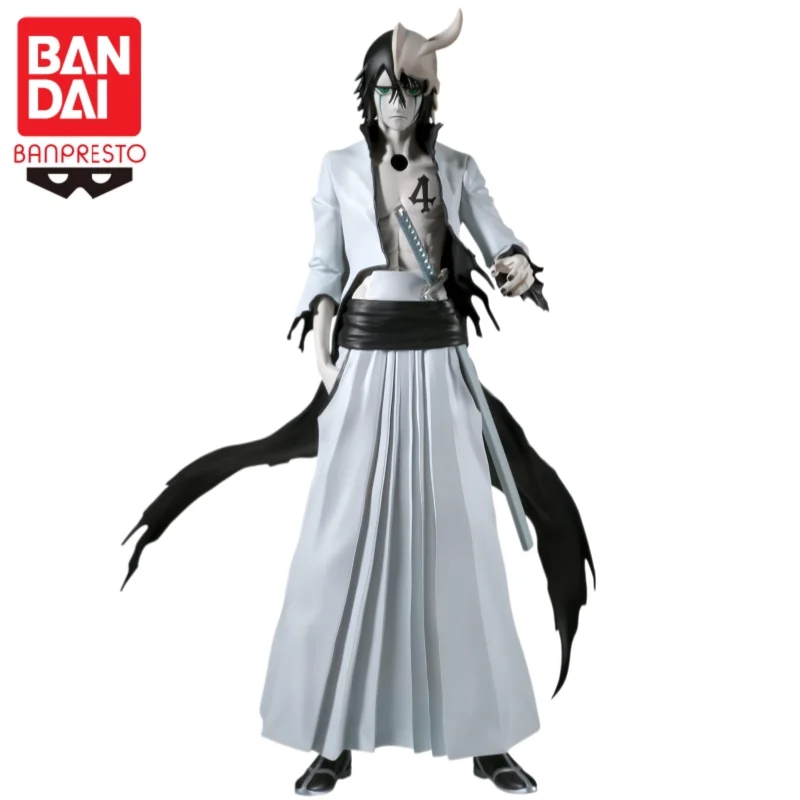 

Spot SaleIn Stock Bandai Original Banpresto Bleach Ulquiorra Cifer Action Figure Mol Doll Brand New Boxed Ornaments CollectibleI