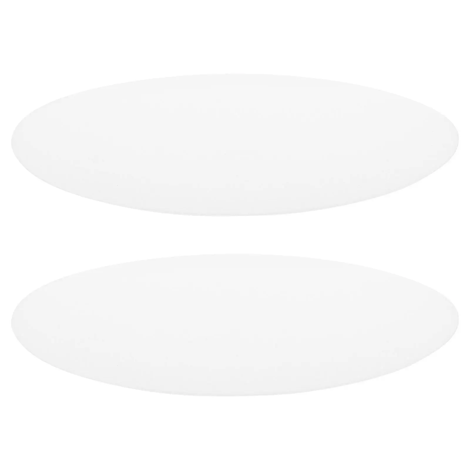 2Pcs Round Acrylic Diffuser Sheet 39.5cm 15.6in 1Mm Opal Light Lens Cover Replacement for Drum Pendant Chandelier Floor Lamp