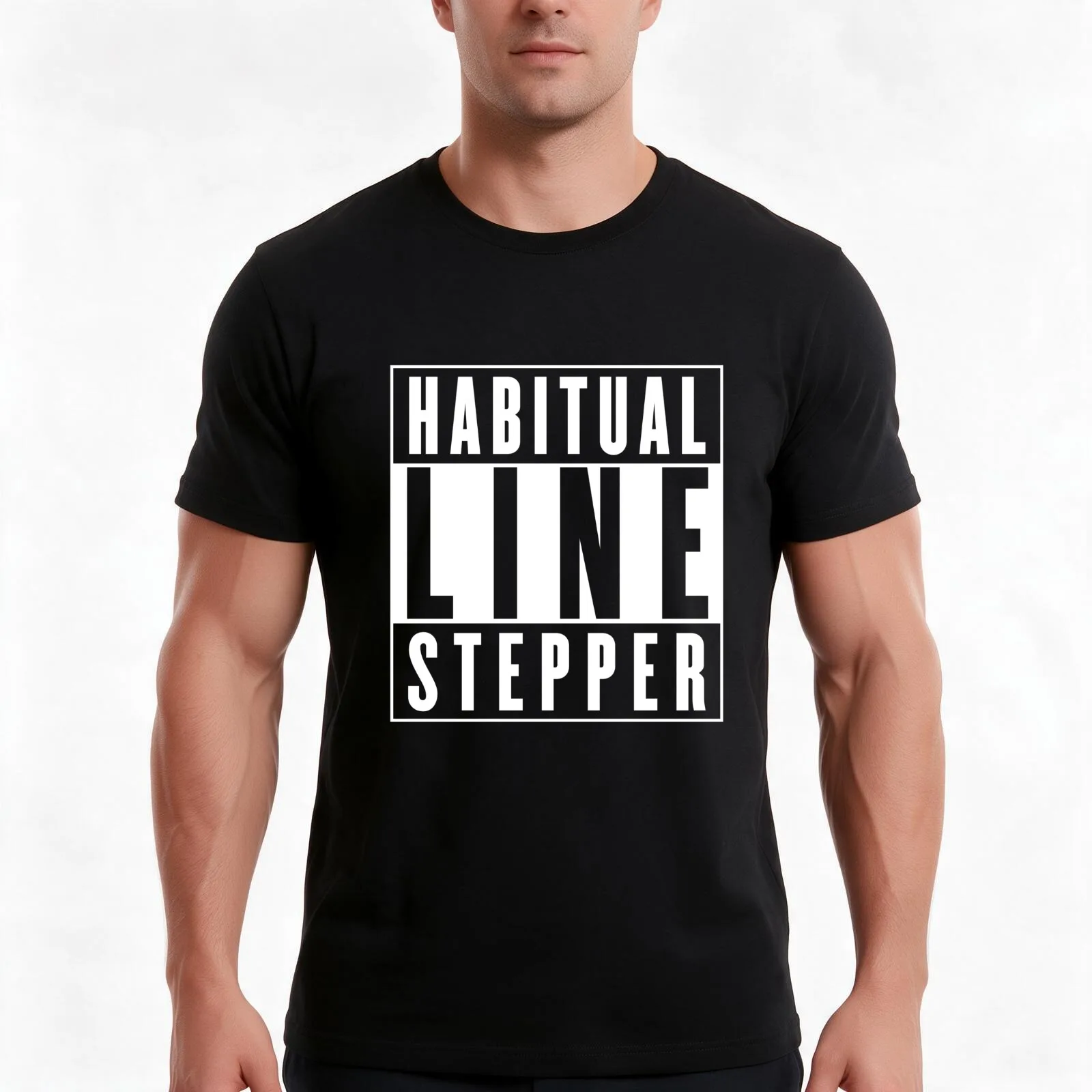 Rick James the Habitual Line Stepper T-Shirt Summer Casual Cotton Tee Oversized Streetwear Tops Vintage Graphic Print