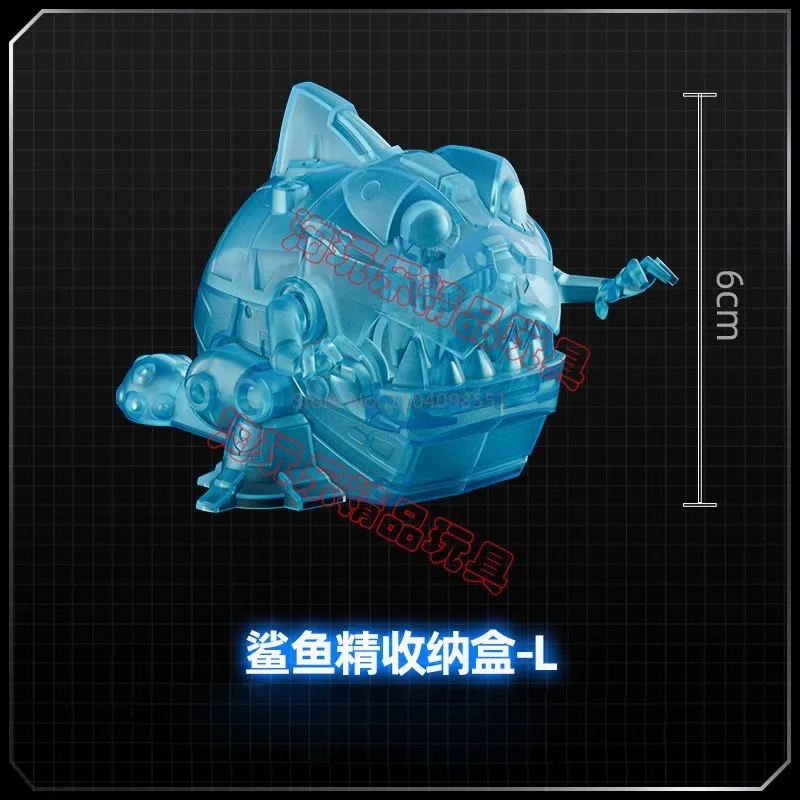 Op voorraad Blokees Transformers Movie Figure G1 Sharkticon Bloks Group Beweegbaar modelspeelgoed Kleine opbergdoos Speelgoed Kerstcadeaus