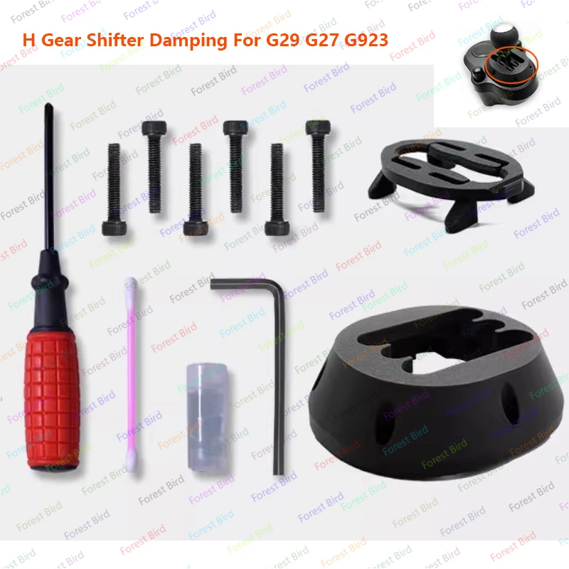 

Амортизирующий адаптер для Logitech G29 G27 G923 H, рычаг переключения передач, мод, улучшение ощущения SIMRACING, SIM-гонки